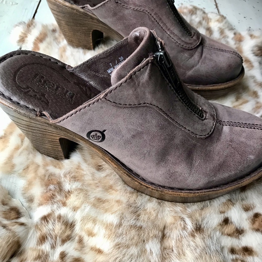 Born heeled clogs - mules